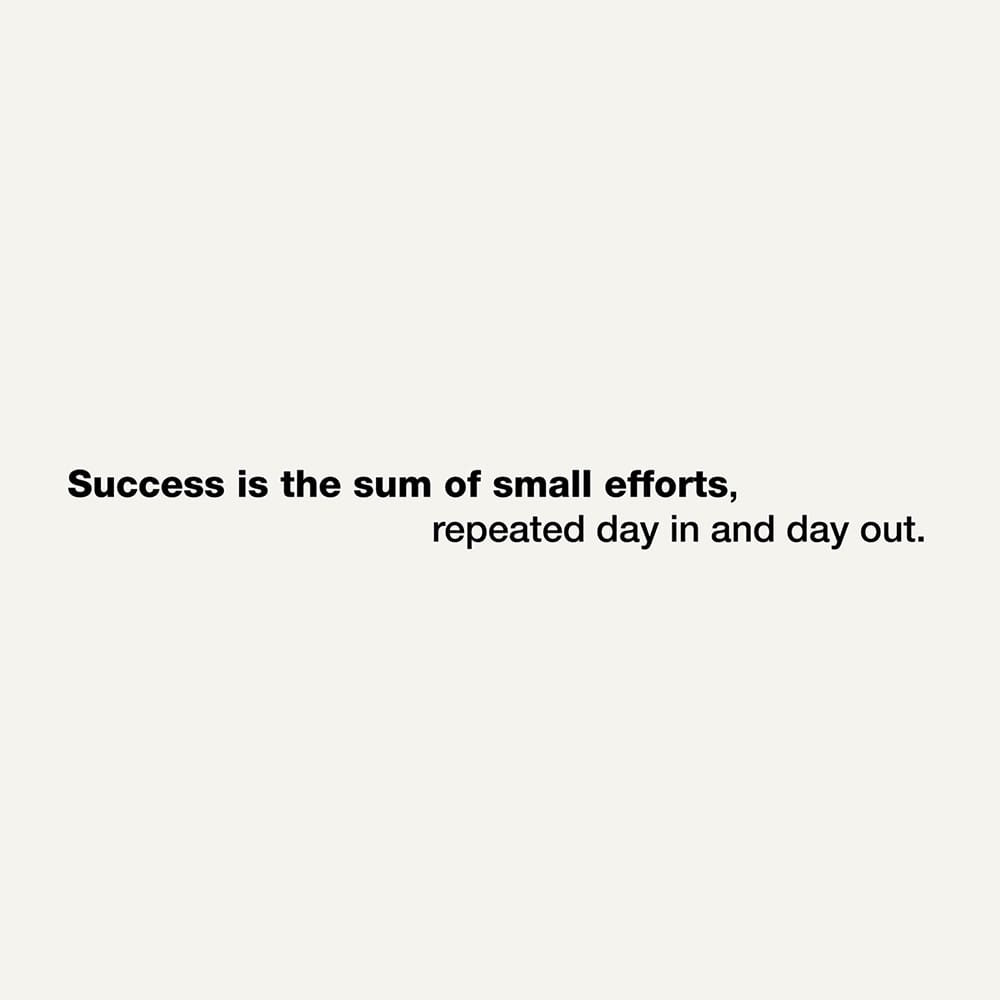 United Wall Quote - Success