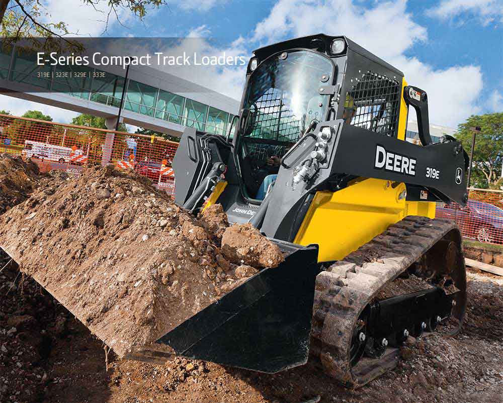 E-Series Compact Track Loaders – 319E