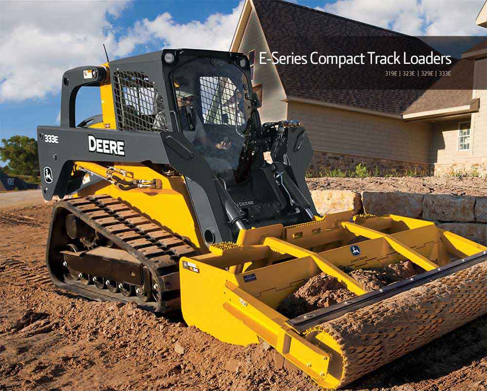 E-Series Compact Track Loaders – 333E