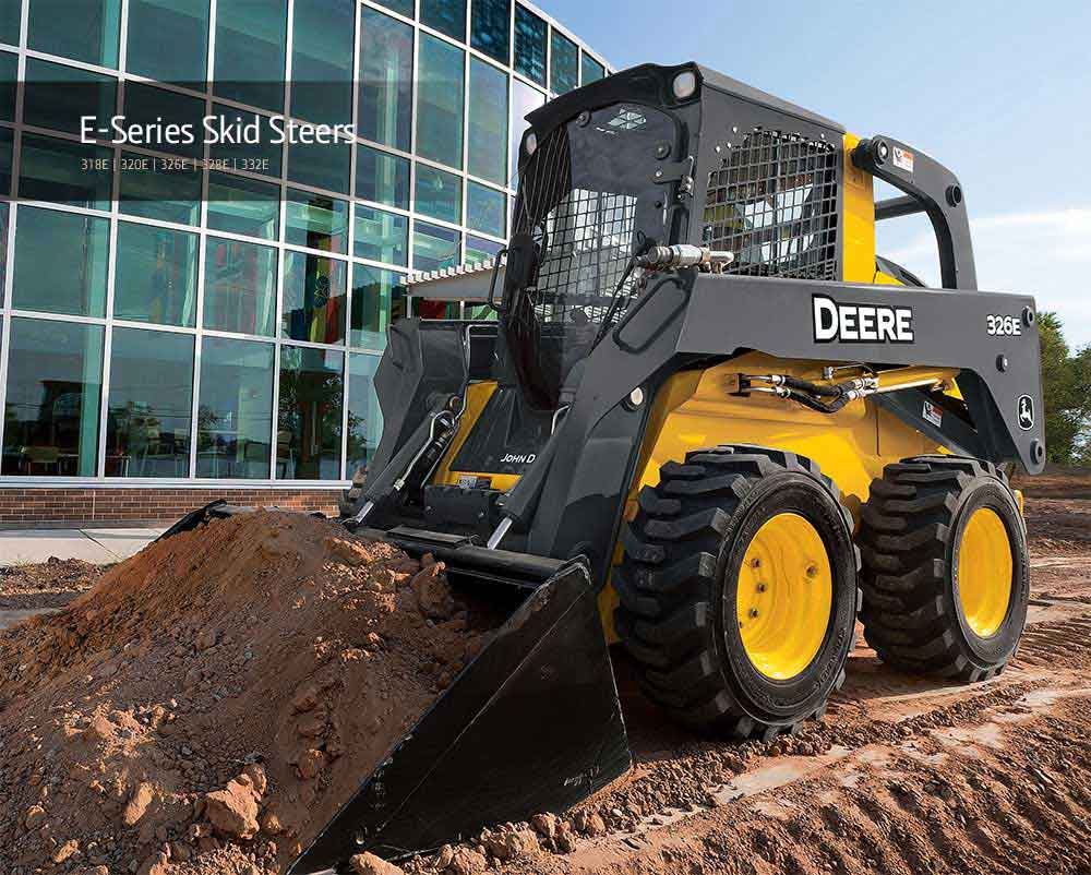 E-Series Skid Steers – 326E
