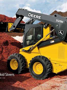E-Series Skid Steers – 328E