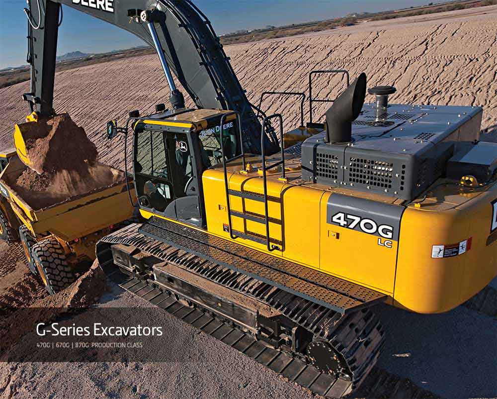 G-Series Excavators – 470G