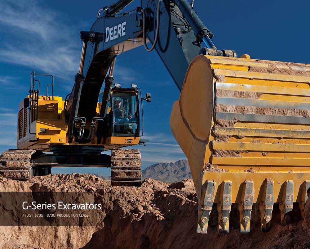 G-Series Excavators – 870G