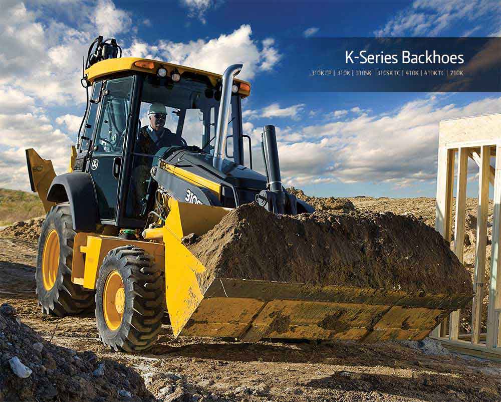 K-Series Backhoes – 310SK