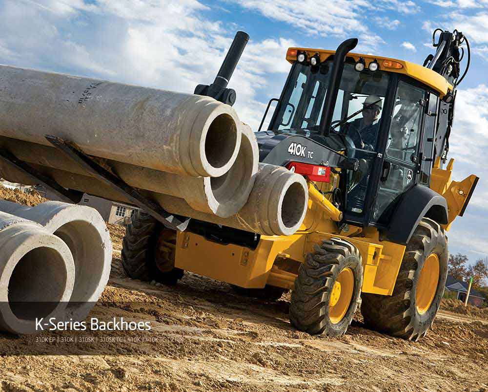 K-Series Backhoes – 410K