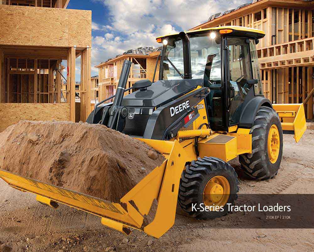 K-Series Tractor Loaders – 210K