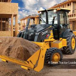 K-Series Tractor Loaders – 210K