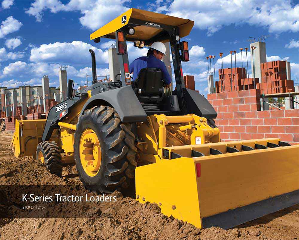K-Series Tractor Loaders – 210K