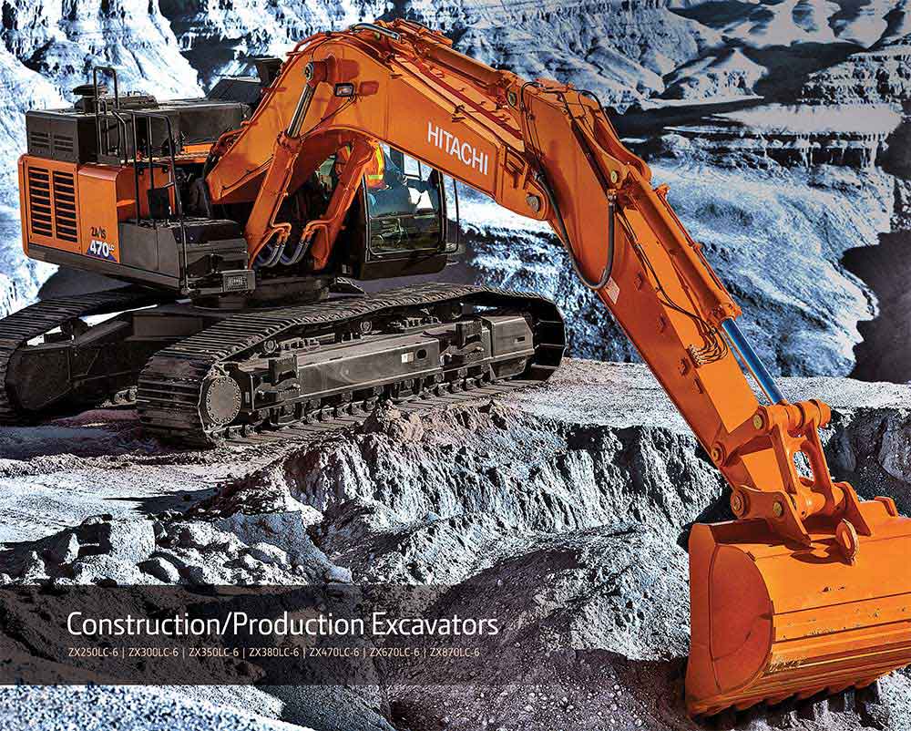 Construction/Production Excavators – ZX470LC-6