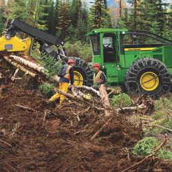 L-Series Grapple Skidders – 848L