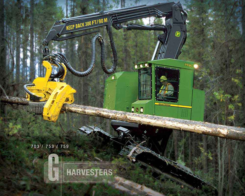 G-Series Harvesters – 759G