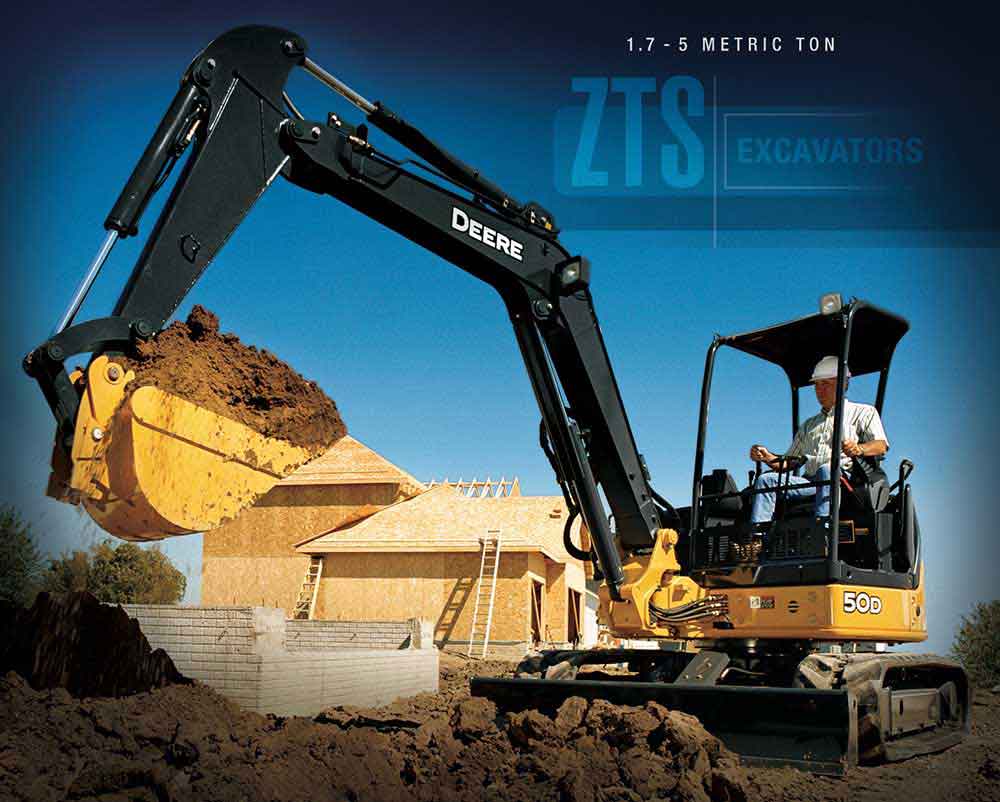 D-Series Excavators – 50D ZTS
