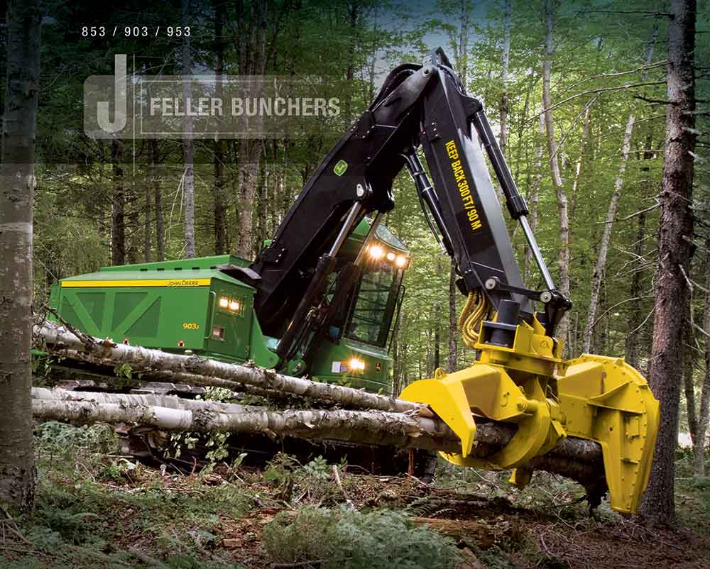 J-Series Feller Bunchers – 903J