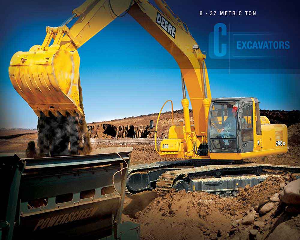 C-Series Excavators – 270C LC