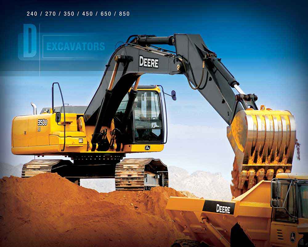 D-Series Excavators – 350D LC