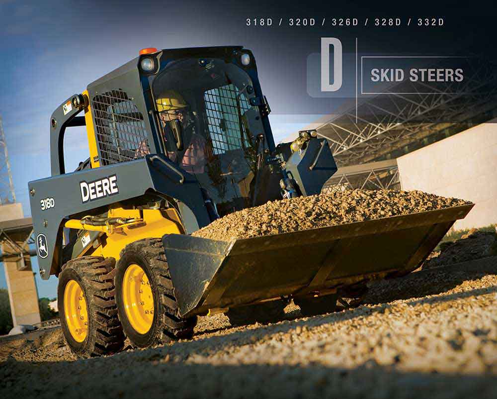 D-Series Skid Steers – 318D