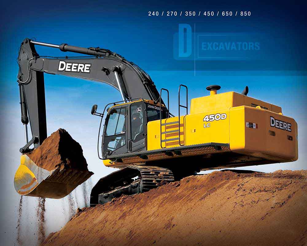 D-Series Excavators – 450D LC