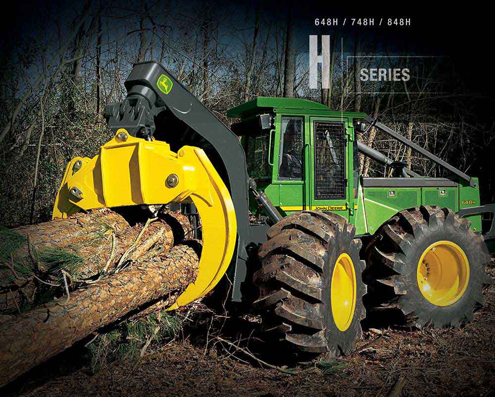 H-Series Skidders – 648H
