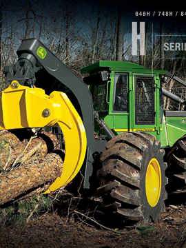 H-Series Skidders – 648H