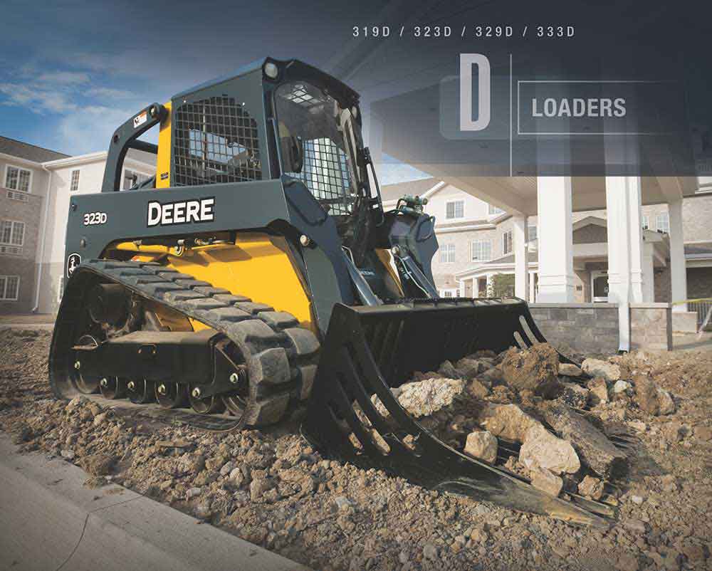 D-Series Skid Steers – 323D
