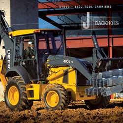 J-Series Backhoes – 410J