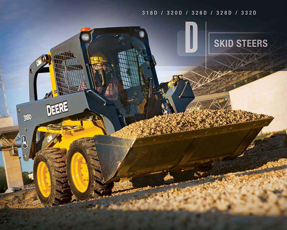 D-Series Skid Steers – 318D