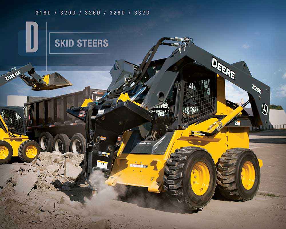 D-Series Skid Steers – 326D