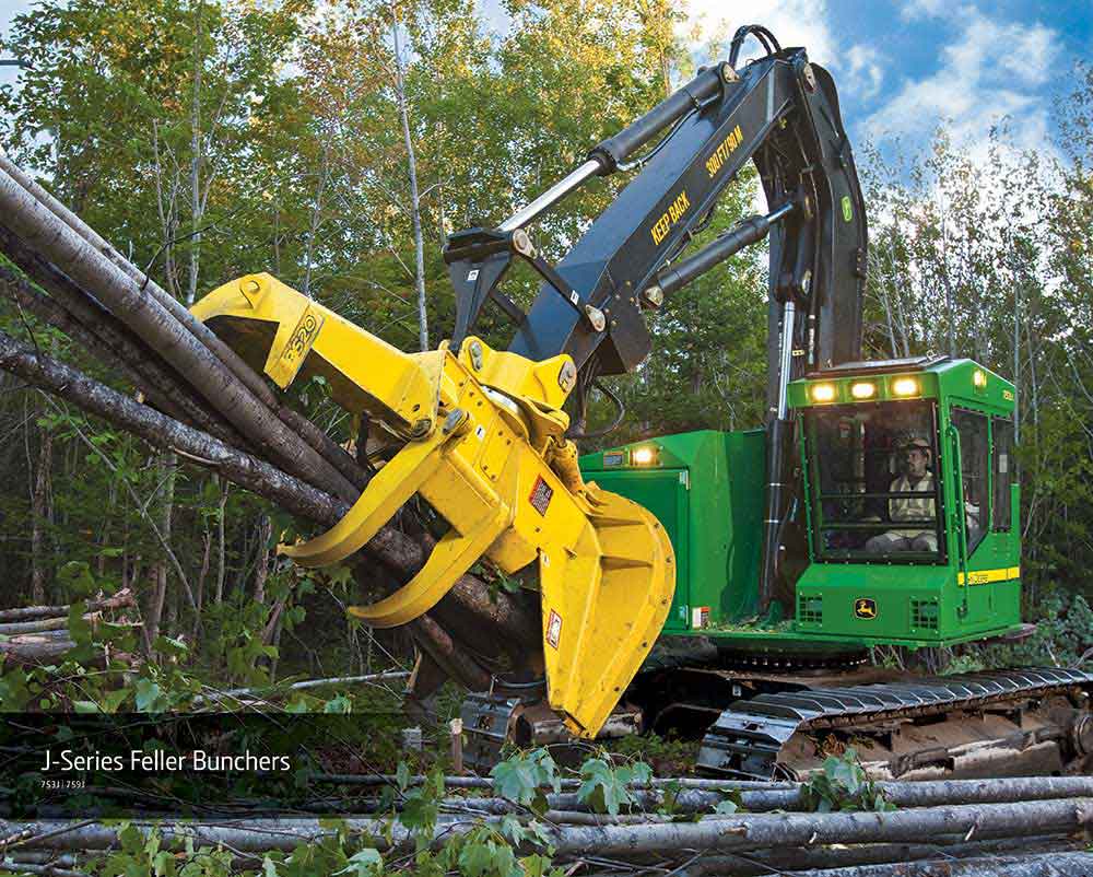J-Series Feller Bunchers – 753J