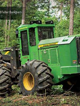 K-Series Wheeled Feller Bunchers – 643K