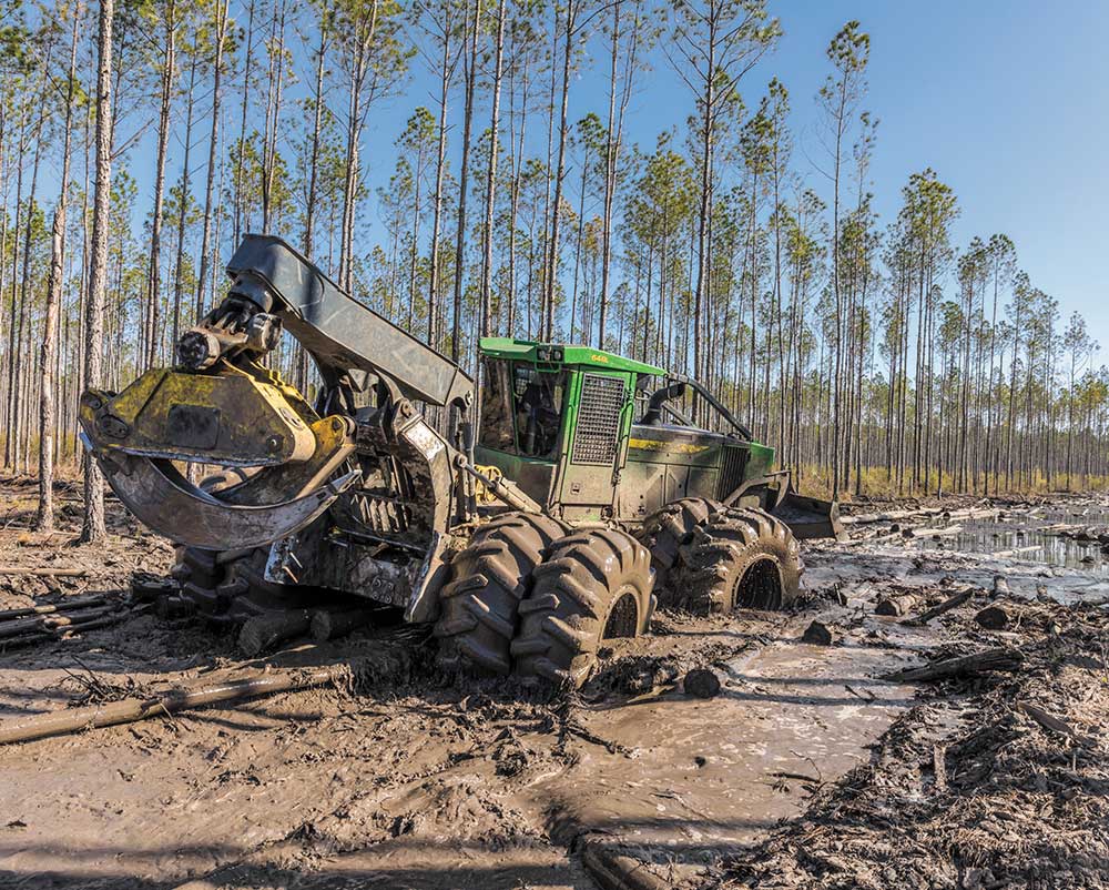 L-Series Grapple Skidders – 648L