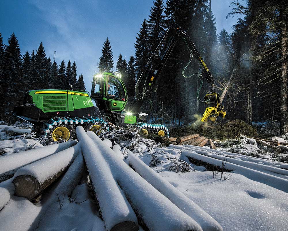 G-Series Wheeled Harvesters – 1170G