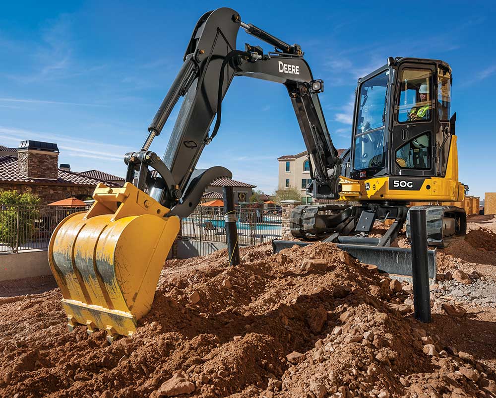 G-Series Compact Excavators – 50G