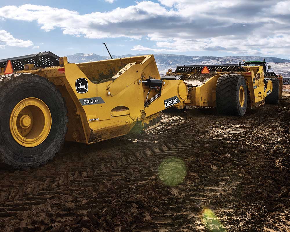 D-Series Scrapers – 2412D E